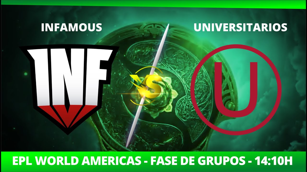 [PT-BR] INFAMOUS(BRASIL) X UNIVERSITARIOS - EPL AMERICAS GROUP STAGE - @JAPALOKY !lojinha !link !pix