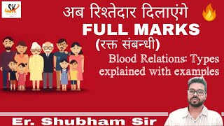 Blood Relation Reasoning Tricks | Reasoning Blood Relation | Trick/Questions/Classes | रक्त संबंध |