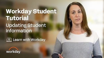 How to Update Student Information | Workday Student