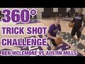 NBA 360 | Trick Shot Challenge: Ben McLemore vs Austin Mills | NBA Playmakers