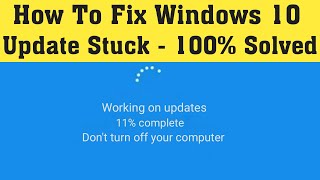 Thank you everyone so much for watch my video on " how to fix windows
10 update stuck working updates ". i hope this was useful and learned
somethi...