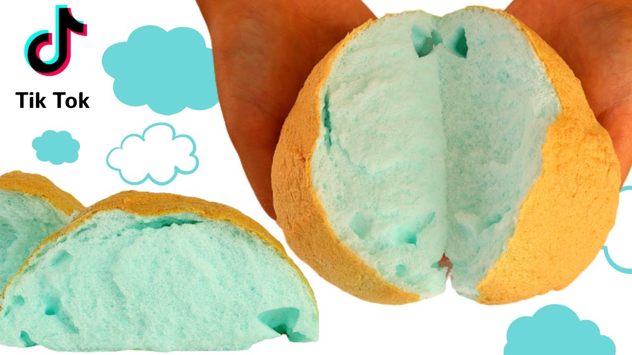 TIK TOK CLOUD BREAD | How To Make Cloud Bread - YouTube