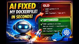 AutoGen AI Optimizes My Dockerfile Automatically LAB (AI + DevOps Tutorial + Best Practices 2026 )