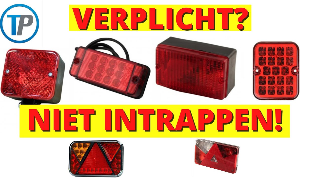 groep Floreren kandidaat MISTACHTERLICHT AANHANGER VERPLICHT, MISTLAMP AANHANGER, MISTLAMP AANHANGER  MET SCHAKELAAR, MISTLAMP - YouTube