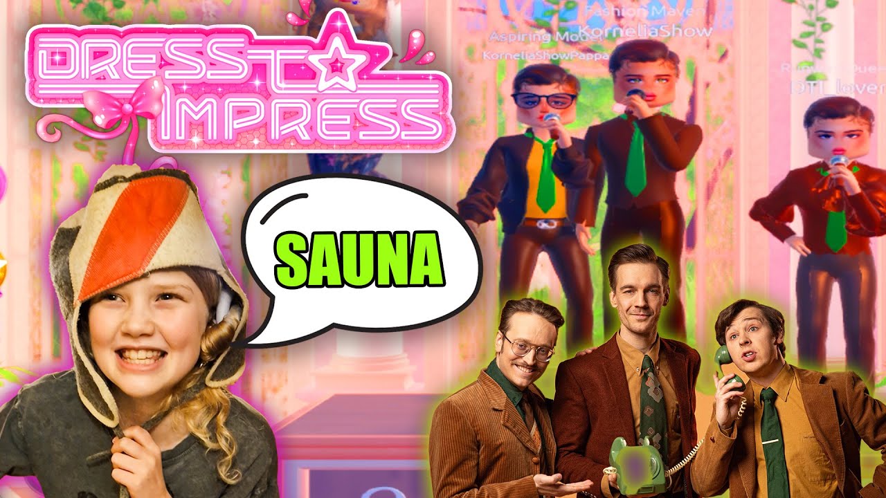 🎭✨ Dress to Impress – Vi Är Kaj, Middagsklädda & Varmkorv! 😂🎤