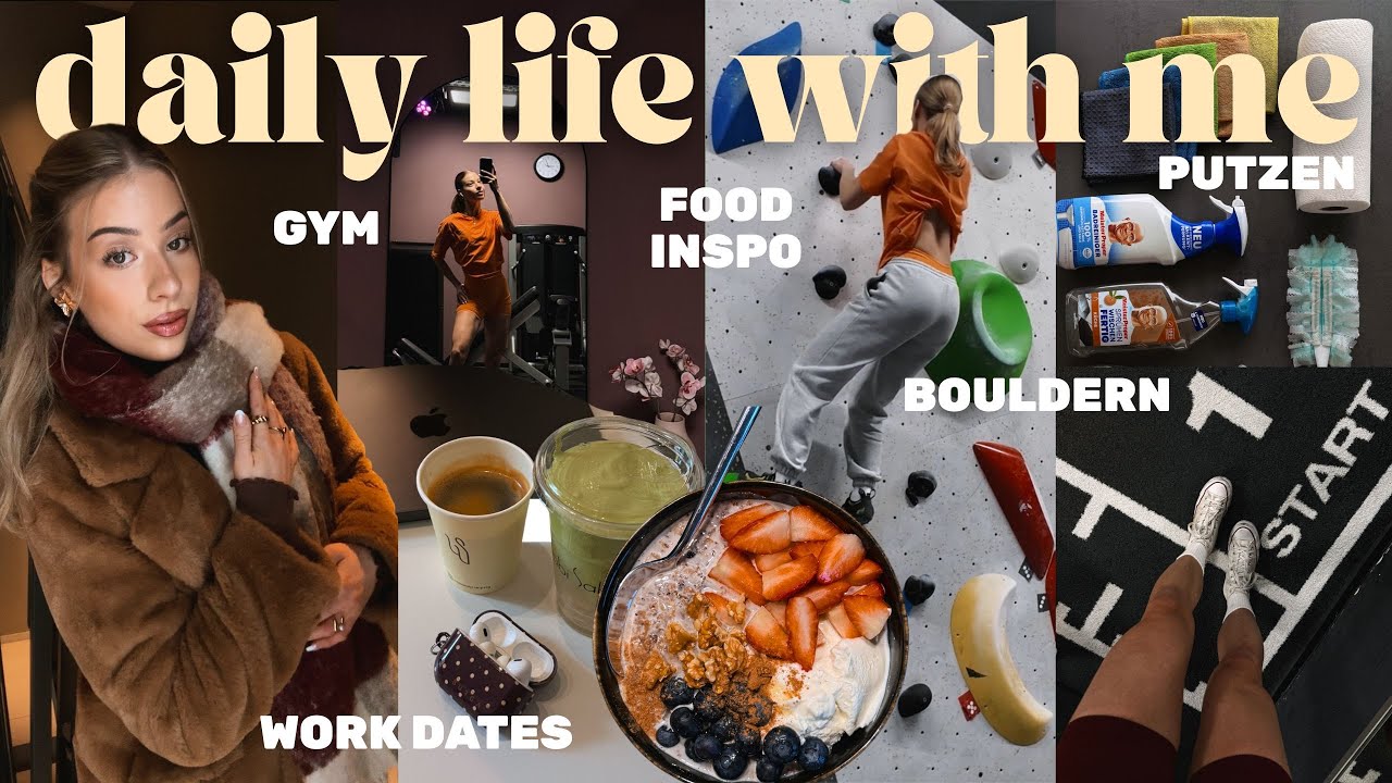 Realistischer Alltag 🧚🏻🧡🍓 neuer Sport, Darmgesundheit, Putzmotivation | Weekly Vlog
