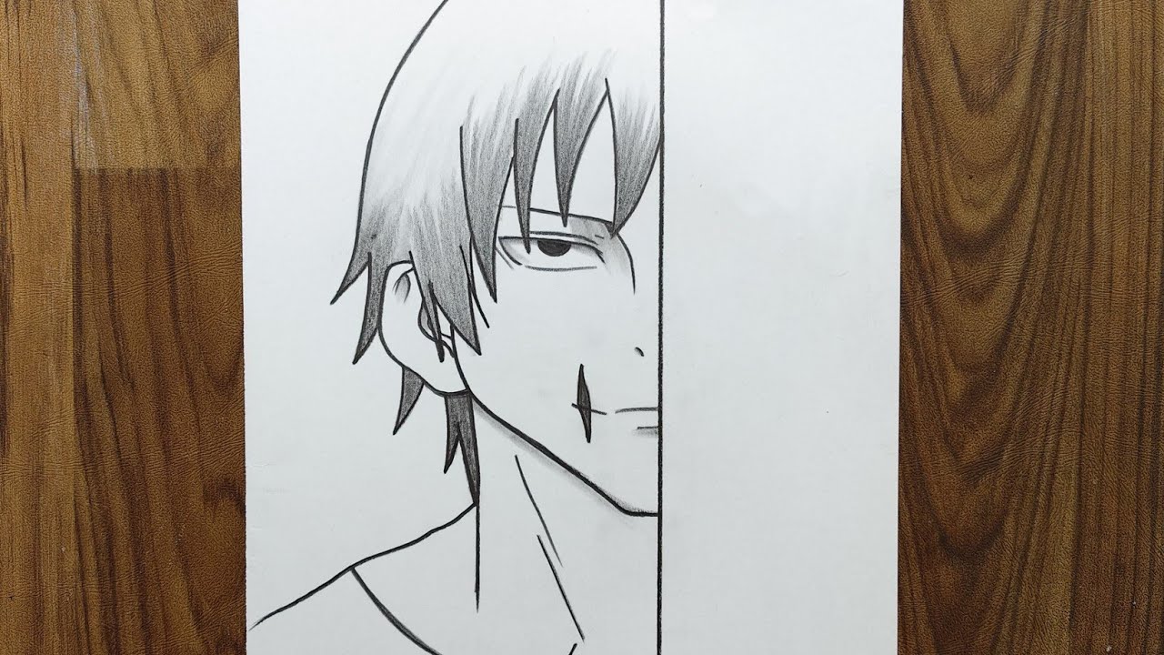 How to draw Toji Fushiguro for beginners || Draw Toji Step by step || Easy anime drawing