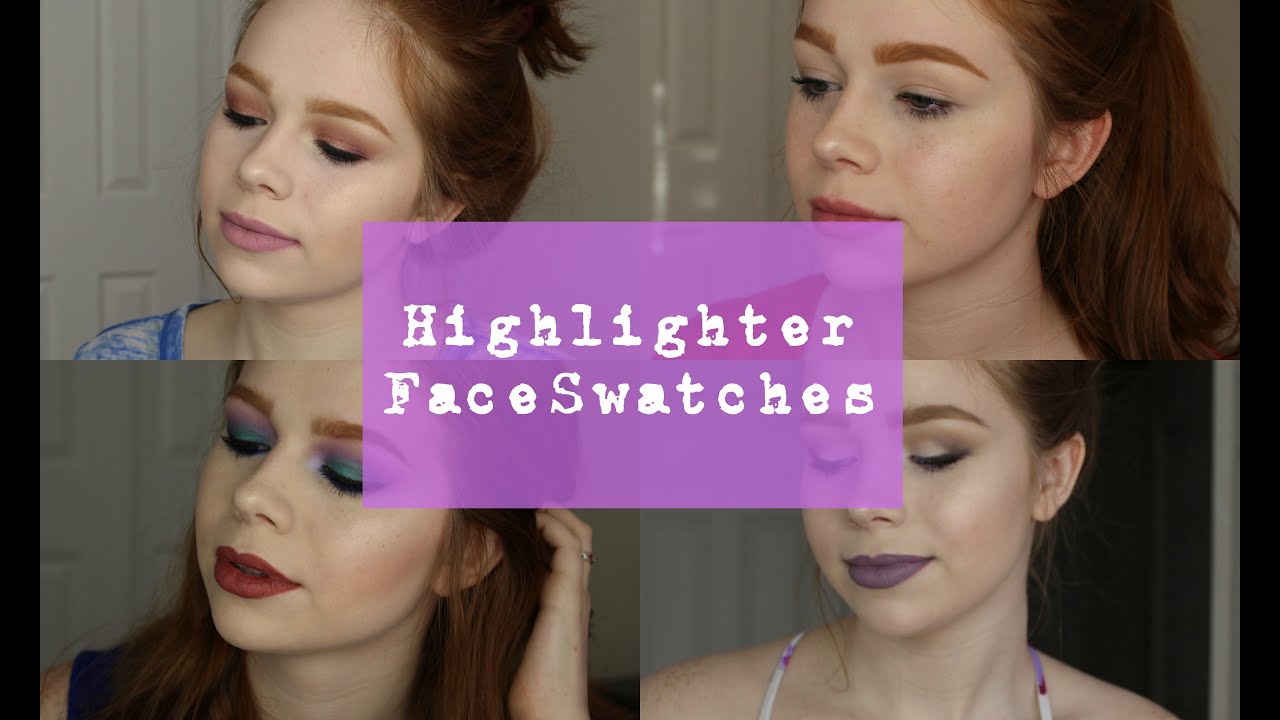 My Highlight Collection Face Swatches | Cream & Liquid Highlights