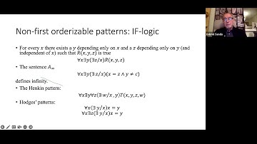 Gabriel Sandu - What is logic?