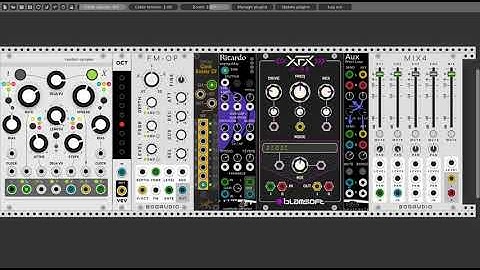 VCV Rack Experiment 003 Minimum modules