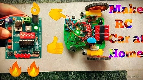 RF TRANSMITTER RECEIVER CAR || RD ELECTRO