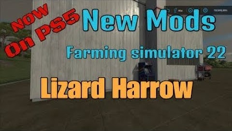 FS22    Lizard Harrow  New mod for Mar 1