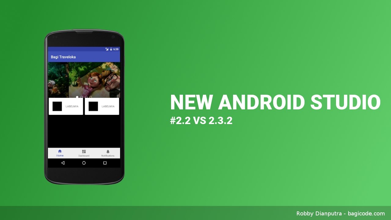 Tutorial Membuat Menu Dashboard Seperti Traveloka Android Youtube