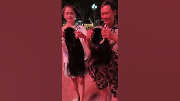 Cài tóc giả nữa đầu #toccainuadau