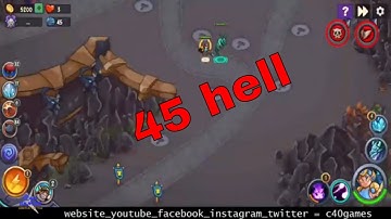 king of defense level 45 hell with local hero