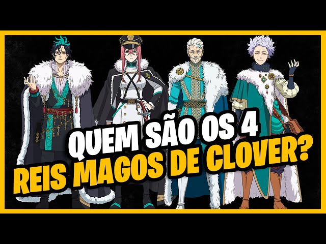 😍 6 REIS MAGOS NO FILME DE BLACK CLOVER EM 2023! #blackclover