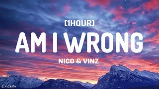 Nico & Vinz  Am I Wrong (Lyrics) [1HOUR]
