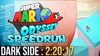 Super Mario Odyssey Dark Side (253 Moon) Speedrun in 2:20:17