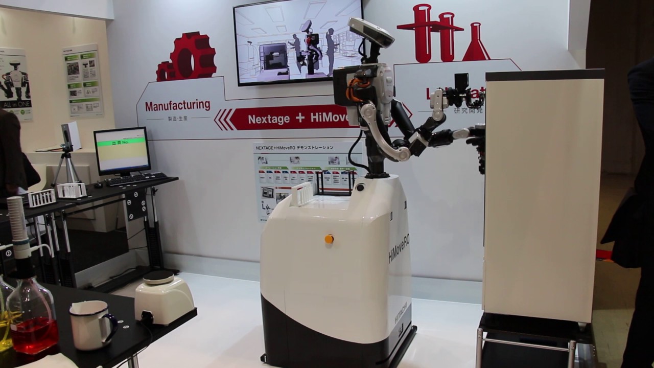 自走式双腕ロボット、研究所などの実験作業を自動化：ロボデックス