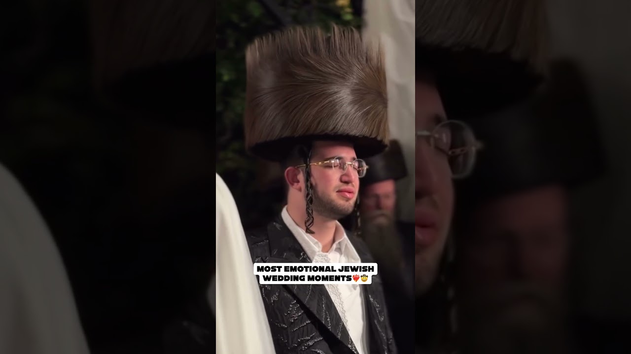 Most Emotional Jewish Wedding Moments❤️‍🔥🤠