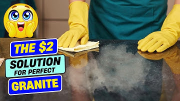 How To Remove Hard Water Stains From Granite Countertops✨