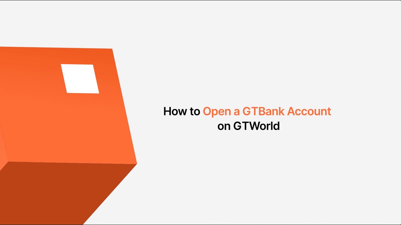 How to Open an Account on the GTWorld Mobile App