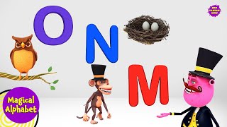 Magical Alphabet : M N O Letter Magic Show for Kids|Boopanpankids