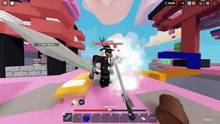 Testing the new LEVEL 100🏆(Roblox Bedwars)