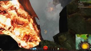 [GW2] Draconis Mons diving challenge (Hot Splashes achievement)
