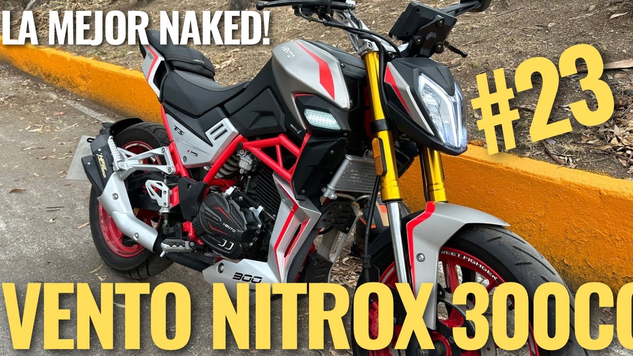 Vento Nitrox 300 cc (la mejor moto naked ) 2024 reseña en español YouTube