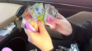 Paldean fates booster box opening full art shiny pull