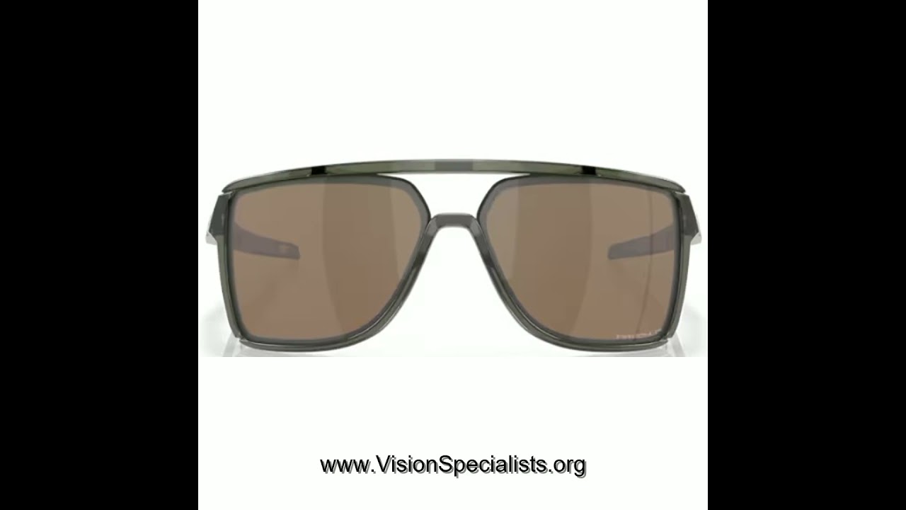 Oakley Castel OO9147 914704 Sunglasses Mens Olive Polarized Prizm