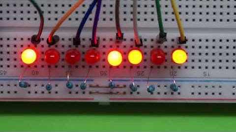 Arduino tinkercad L15: bitteller led