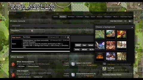 How to: Change Forum Background