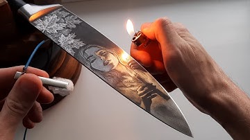 I am customizing my kitchen knife