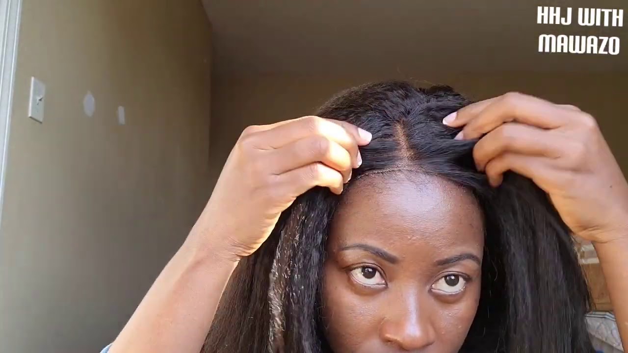 NO WORK NEEDED TARAJI (FAKE SCALP WIG) FROM HAIR VIVI | Beginner friendly, The most NATURAL looking