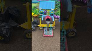 Diy Mini Tractor Pillar Making Machine 🚜 Real Working DIY