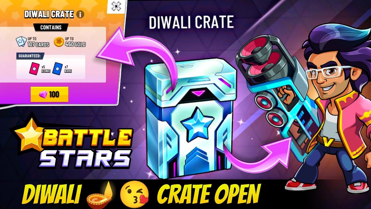 Purchasing Diwali Crate for Iconic Character Veer & Techno || Battle Stars Diwali Update