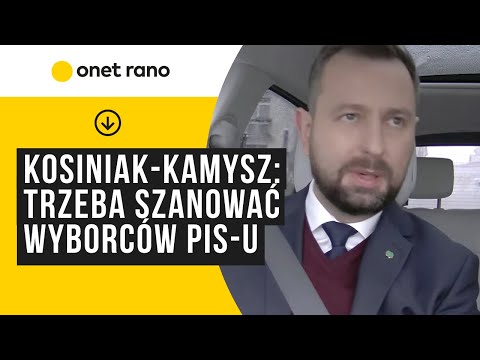 Kosiniak-Kamysz: trzeba szanować