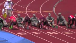 2013 3A Boys 100m Finals WV State Championships