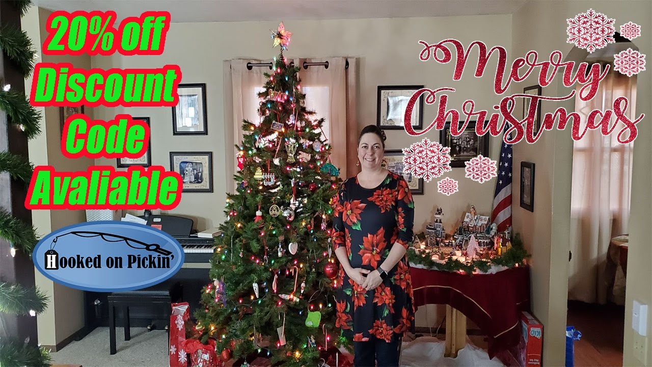 A Merry Christmas Message From Hooked On Pickin A Discount Code A merry christmas message from hooked on pickin a discount code