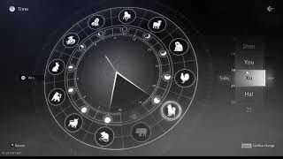 At Xu hour during the day Adjust time via Menu-Time Where Winds Meet