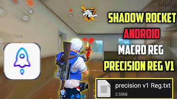FREE FIRE SHADOW ROCKET 🚀 PROXY/ DNS || AIMBOT SCRIPT SHADOW ROCKET|| Freefire Android Macro Regedit