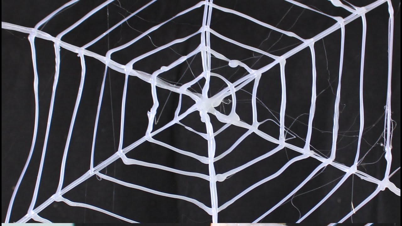 蜘蛛の巣を作る方法 ホットグルーを使用して Youtube