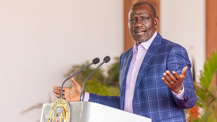LIVE: President Ruto presiding over Investiture of KDF leadership at State House, Nairobi County.
