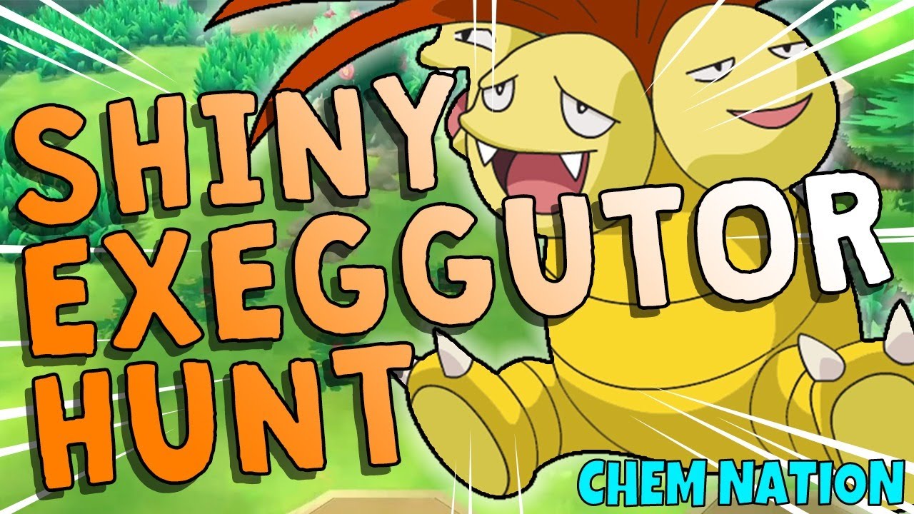 LIVE! SHINY EXEGGUTOR HUNTING | Step-Back Sunday | Pokemon Let's Go Pikachu and Eevee