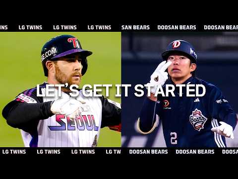 검증된 왕관 vs 새로운 곰들의 반란, Let's <strong>Get</strong> It Started / <strong>LG</strong> vs 두산 SBS 생중계 ⚾️ [습츠_예고]