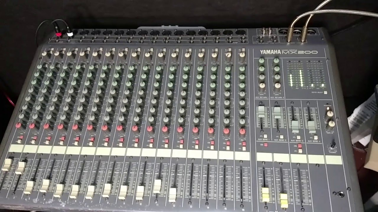 Yamaha MX-200 quick demo (швидка демонстрація) - YouTube