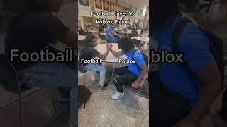 Football vs Roblox Armwrestling #roblox #football  #armwrestling #usa #miami