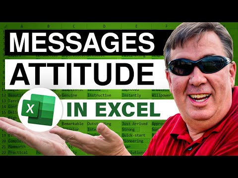 Excel - Excel 2013 Preview: Attitude Messages and Exciting Updates! - Episode 1591